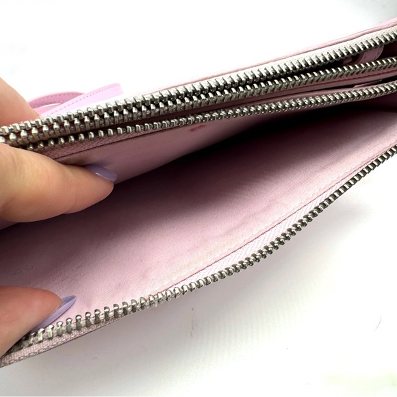 Dagne Dover Crossbody Zipper Purse Pink - Picture 6 of 8